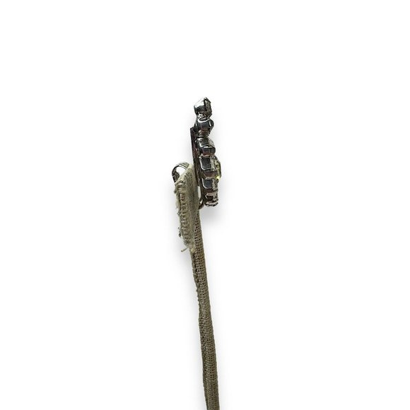 Vogue Jewelry Silver Tone Crystal Climber Clip On Earrings - Picture 4 of 7